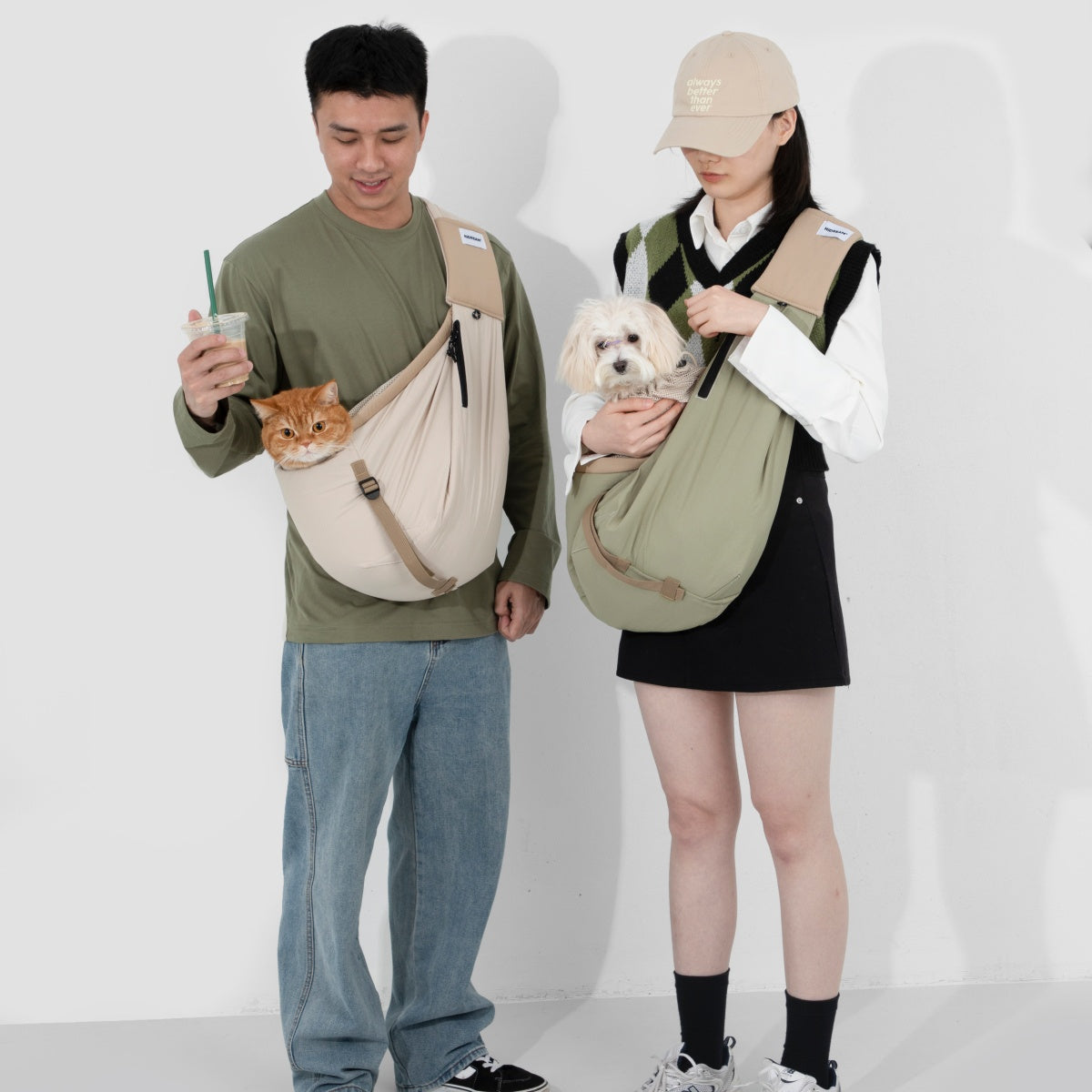 Pet Travel Tote Crossbody Bag