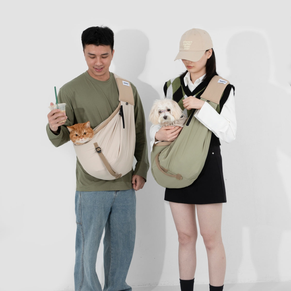 Pet Travel Tote Crossbody Bag
