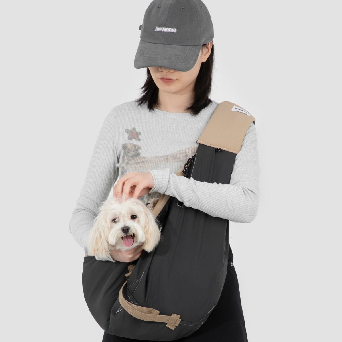 Pet Travel Tote Crossbody Bag