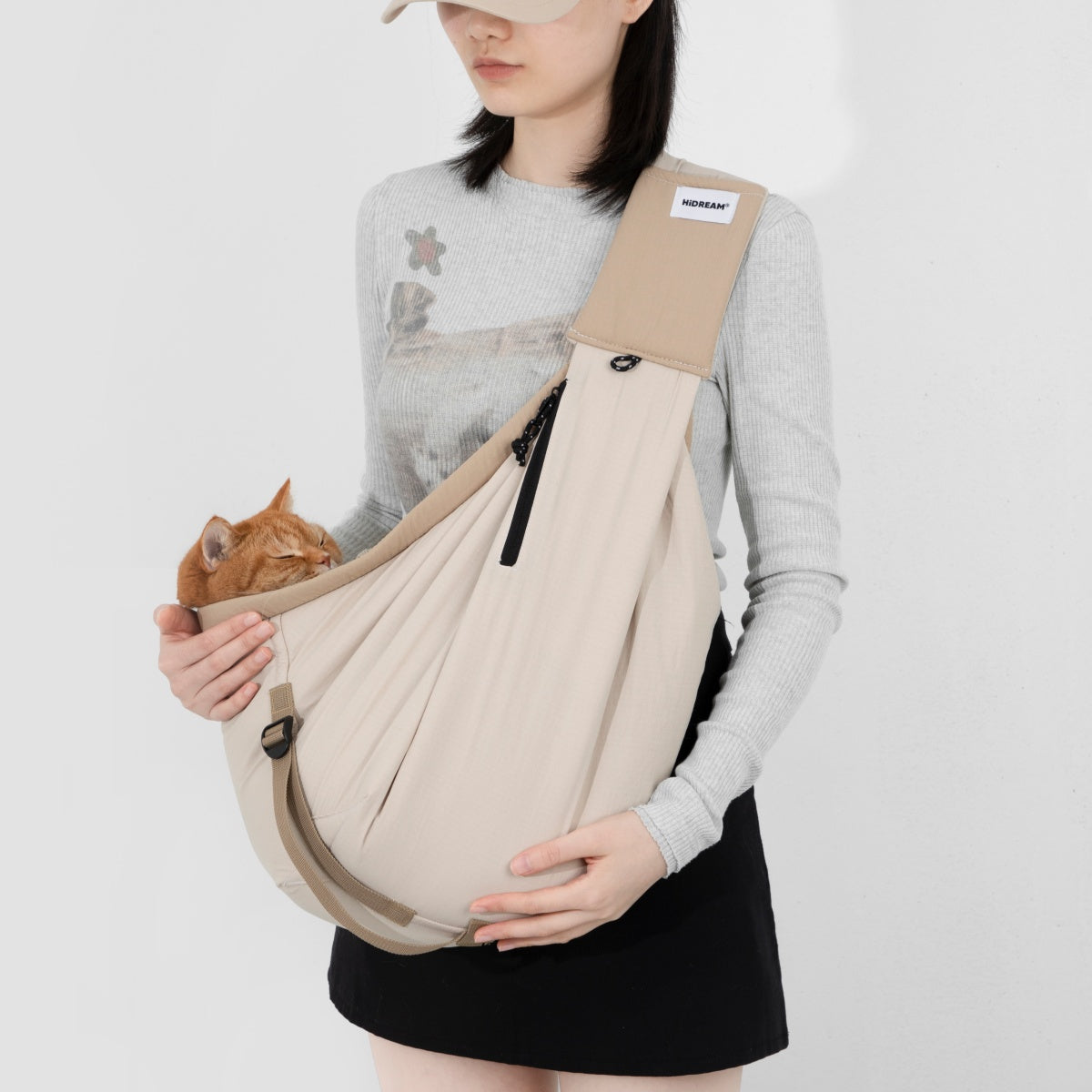 Pet Travel Tote Crossbody Bag
